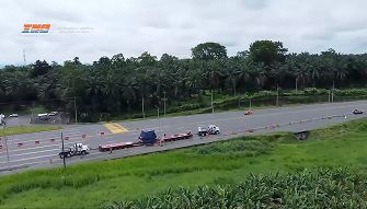 TNO en Acción - Transporte de Megaestructuras Industriales Movilización de megaestructuras industriales con grúas gantry y modular trailers